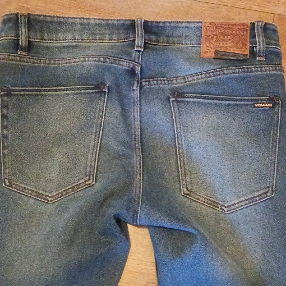 Volcom Classic Denim Straight Fit Jeans
